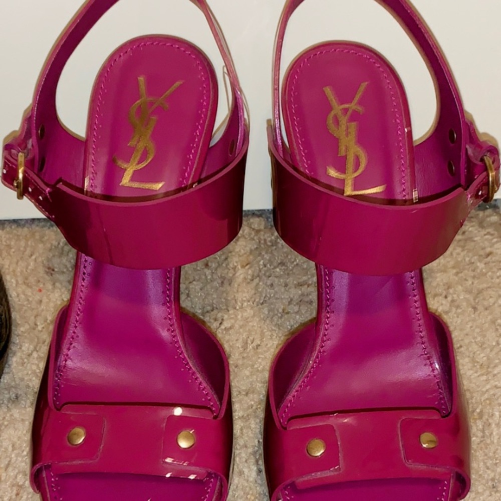 YSL Saint Laurent Tribute 40EU/10 or 9-9.5 Stilettos - Picture 9 of 13